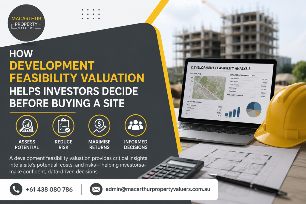 Development Feasibility Valuation Guide Macarthur